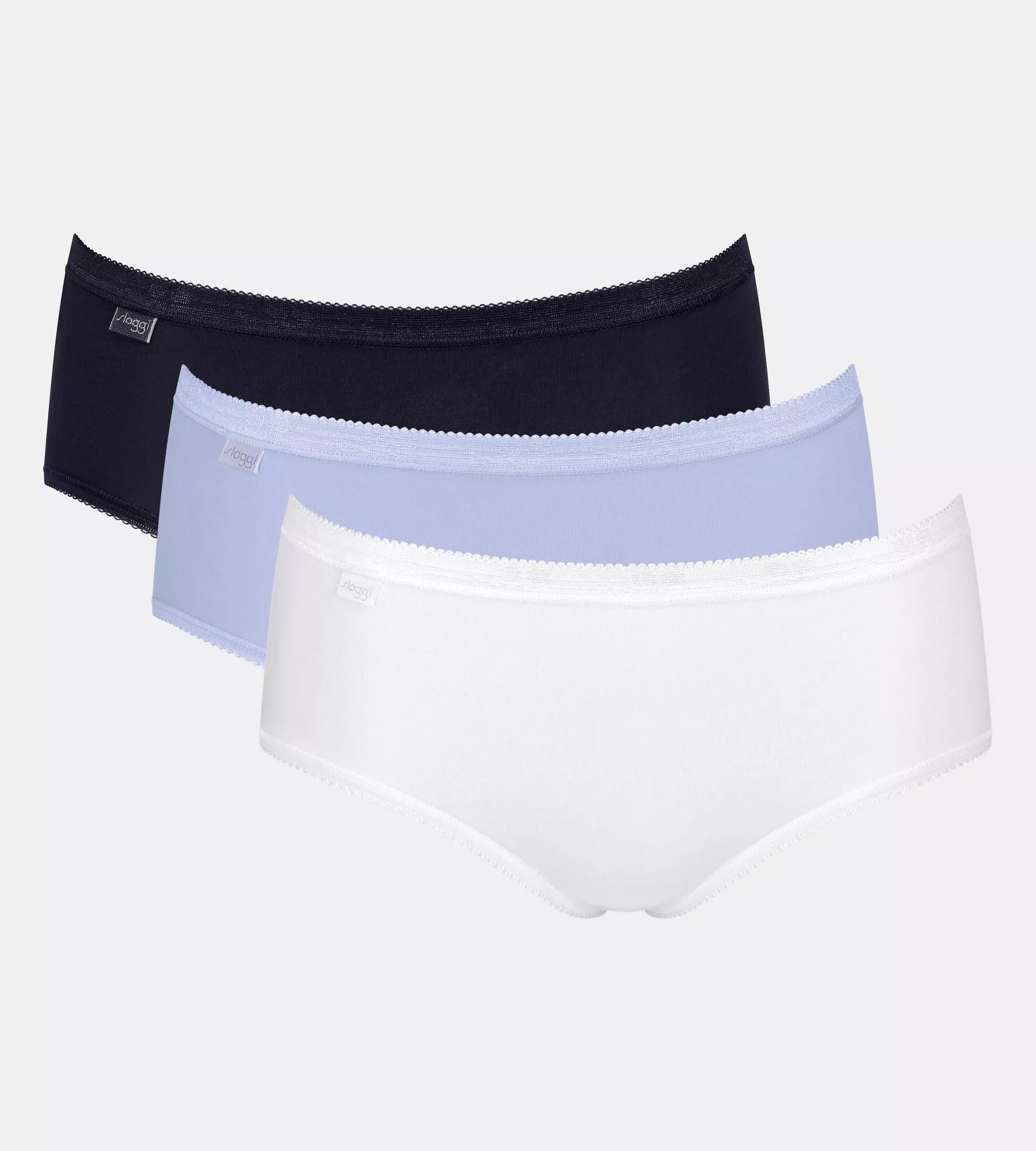 3er-Pack Sloggi Originals Basic+ Damen Midi C3P