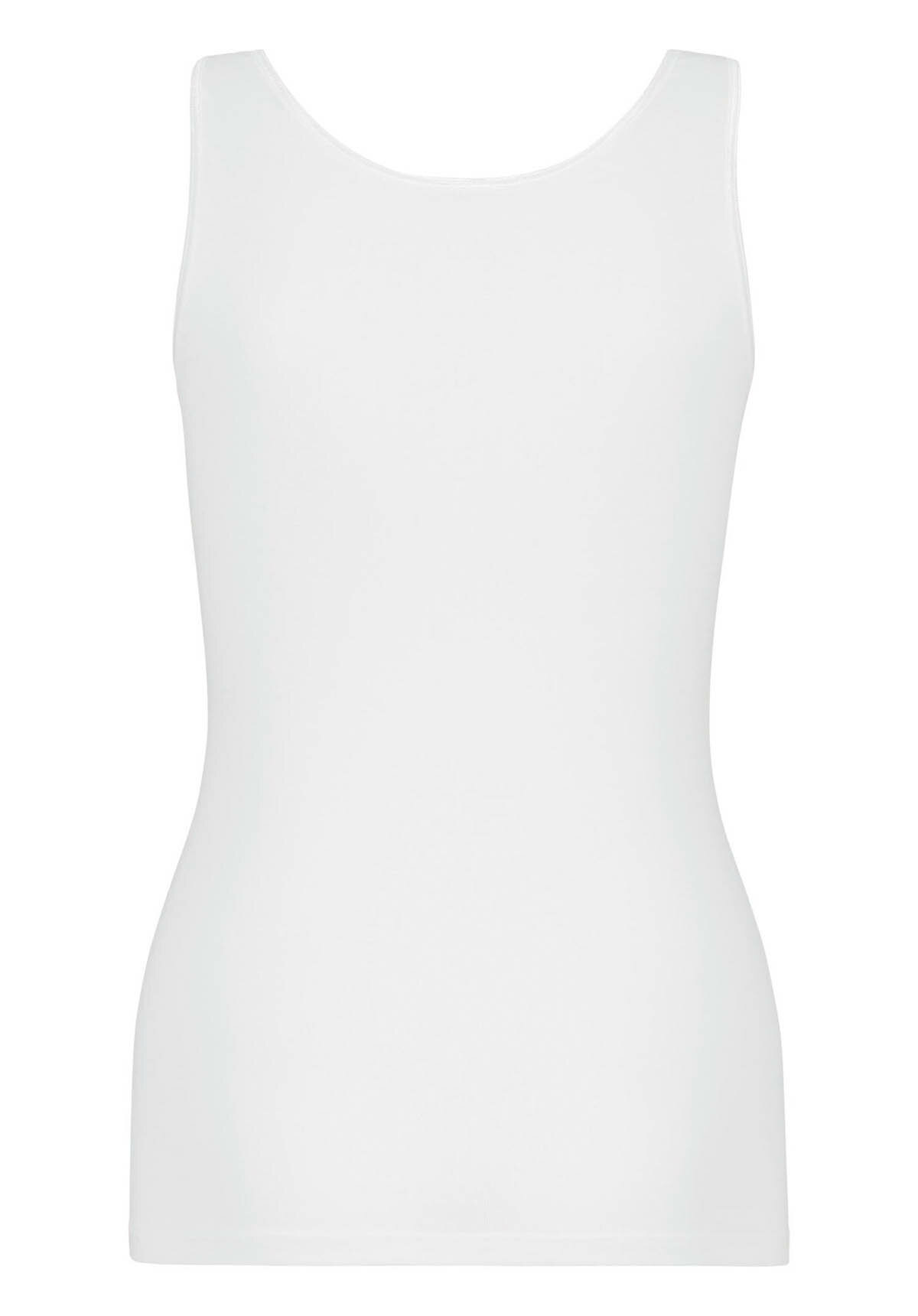 Huber Cotton Embroidery Damen Achselhemd