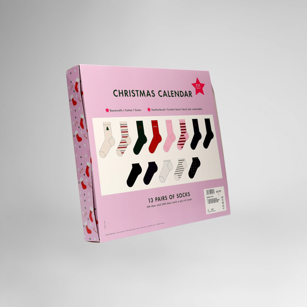 Hudson Socken Advendskalender Damen