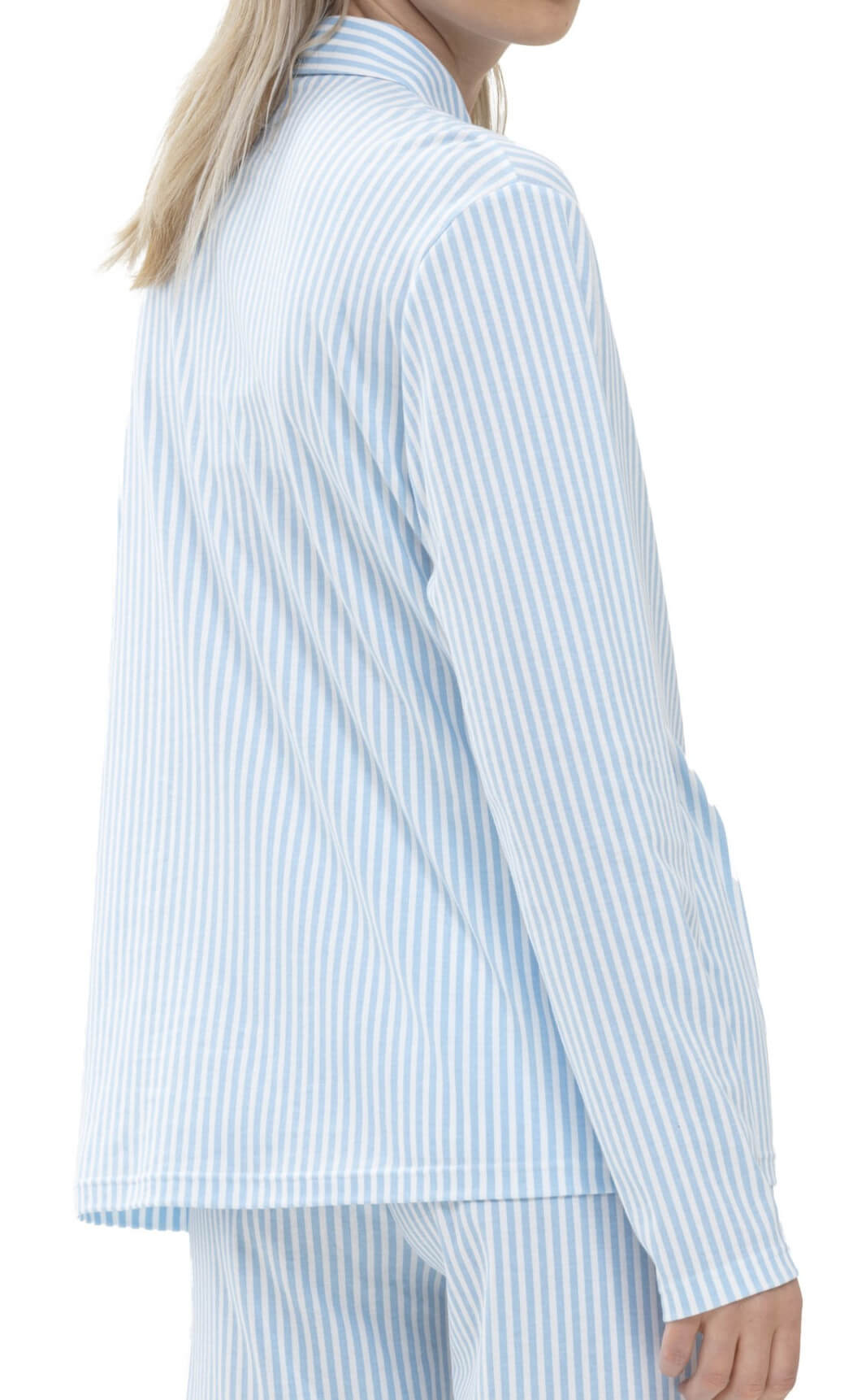 Mey Serie Elva Damen Pyjama Shirt Langarm