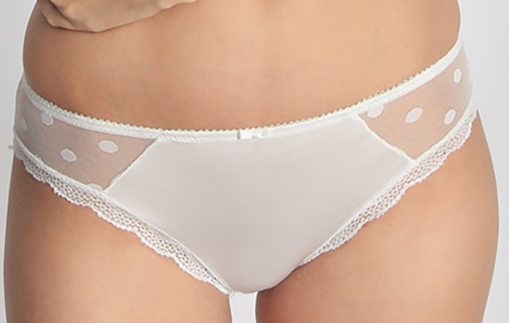 Sassa Dotted Mesh Damen Slip 