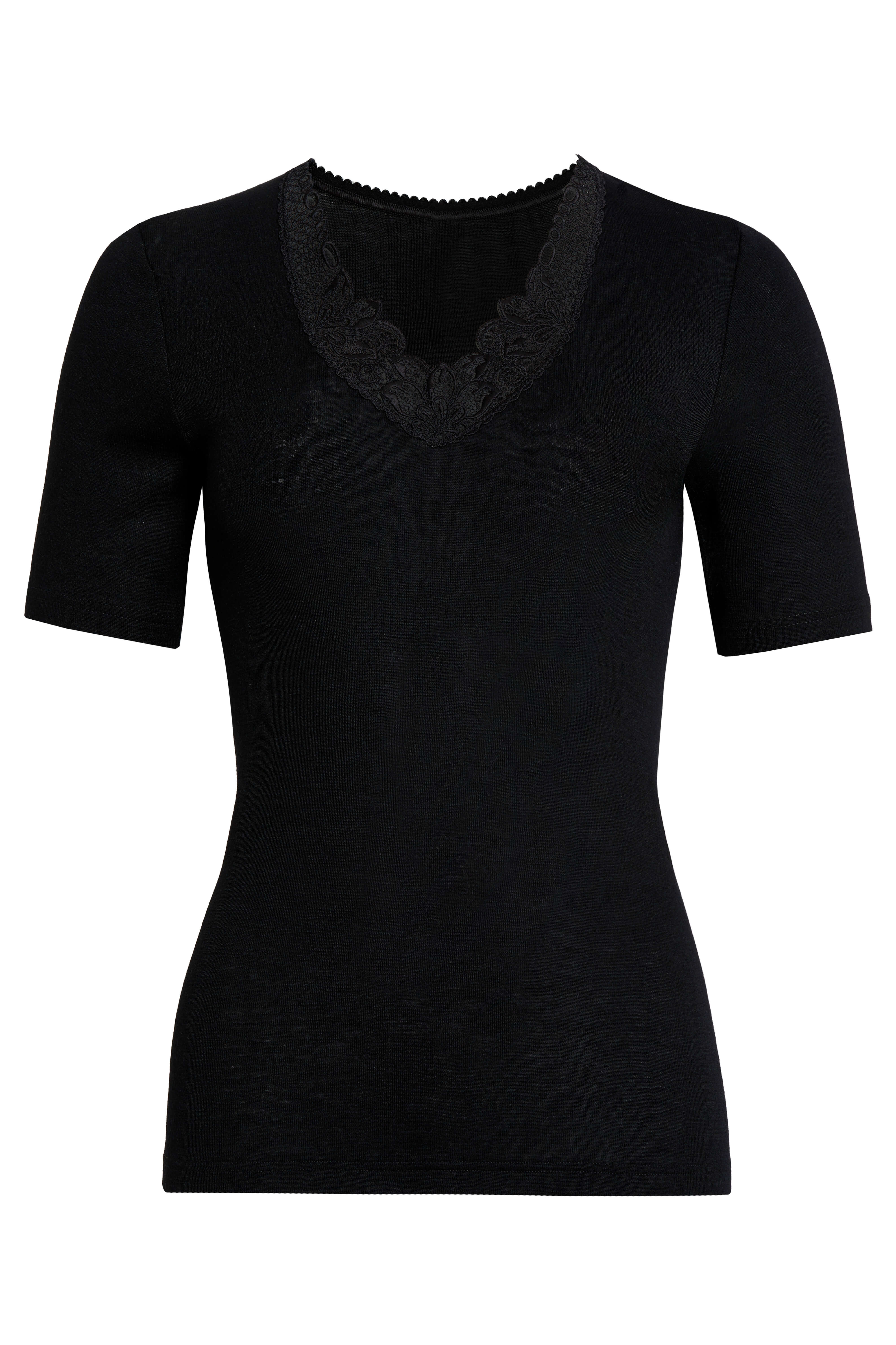 Sangora Schurwolle / Modal Damen Spenzer 1/4 Arm