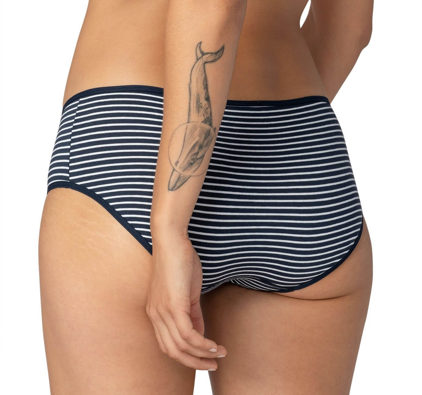 Mey Serie Cotton Stripe Damen Hipster