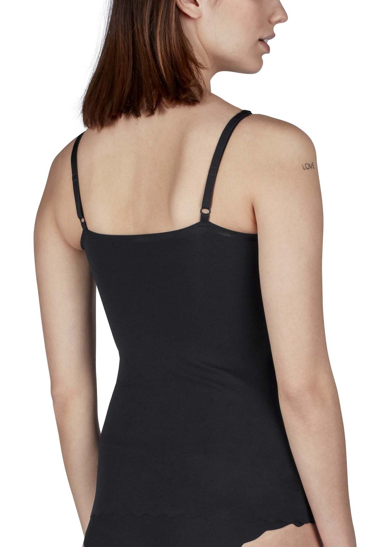 Skiny Daywear Micro Essentials Damen Spaghettishirt