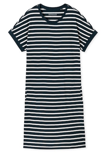 Schiesser Casual Essentials Damen Schlafshirt kurzarm