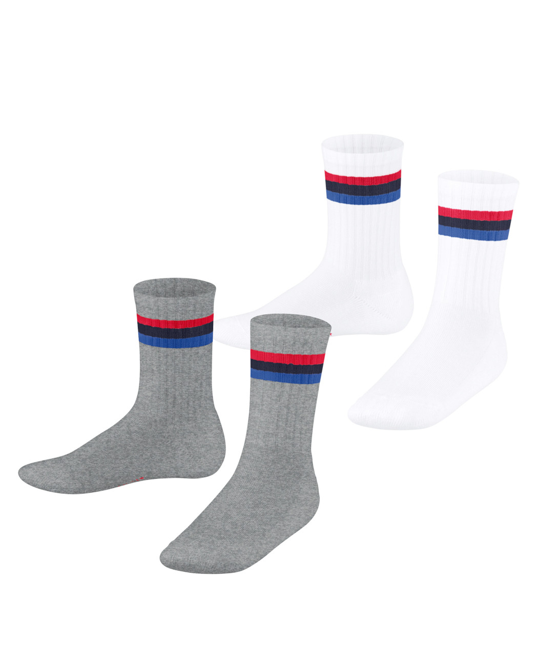 2x2er Pack Esprit Tennis Stripe Kinder Socken