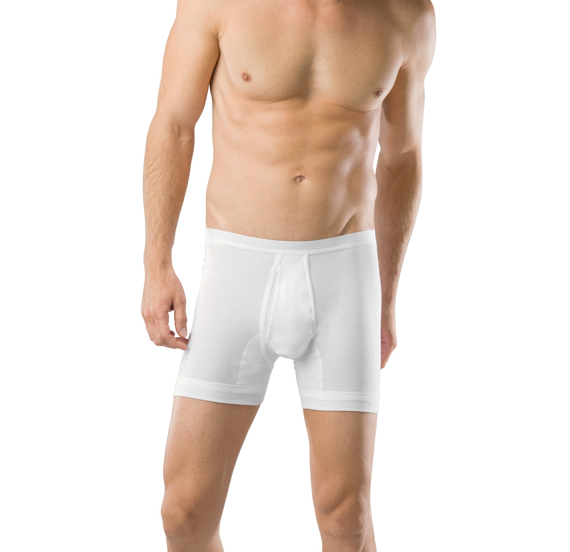 Schiesser Original Classics Feinripp Herren Hose kurz