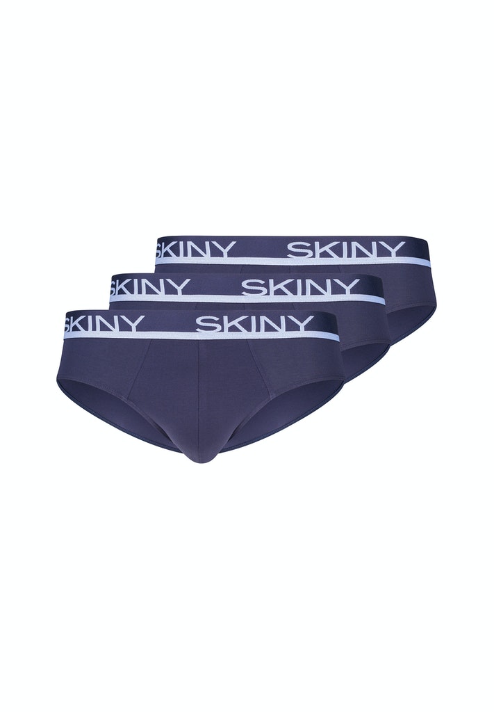 3er Pack Skiny Daywear Cotton Multipack Herren Brasil Slip