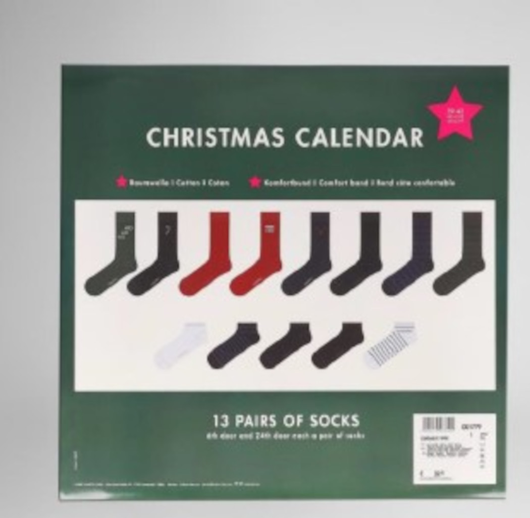 Hudson Socken Advendskalender Herren