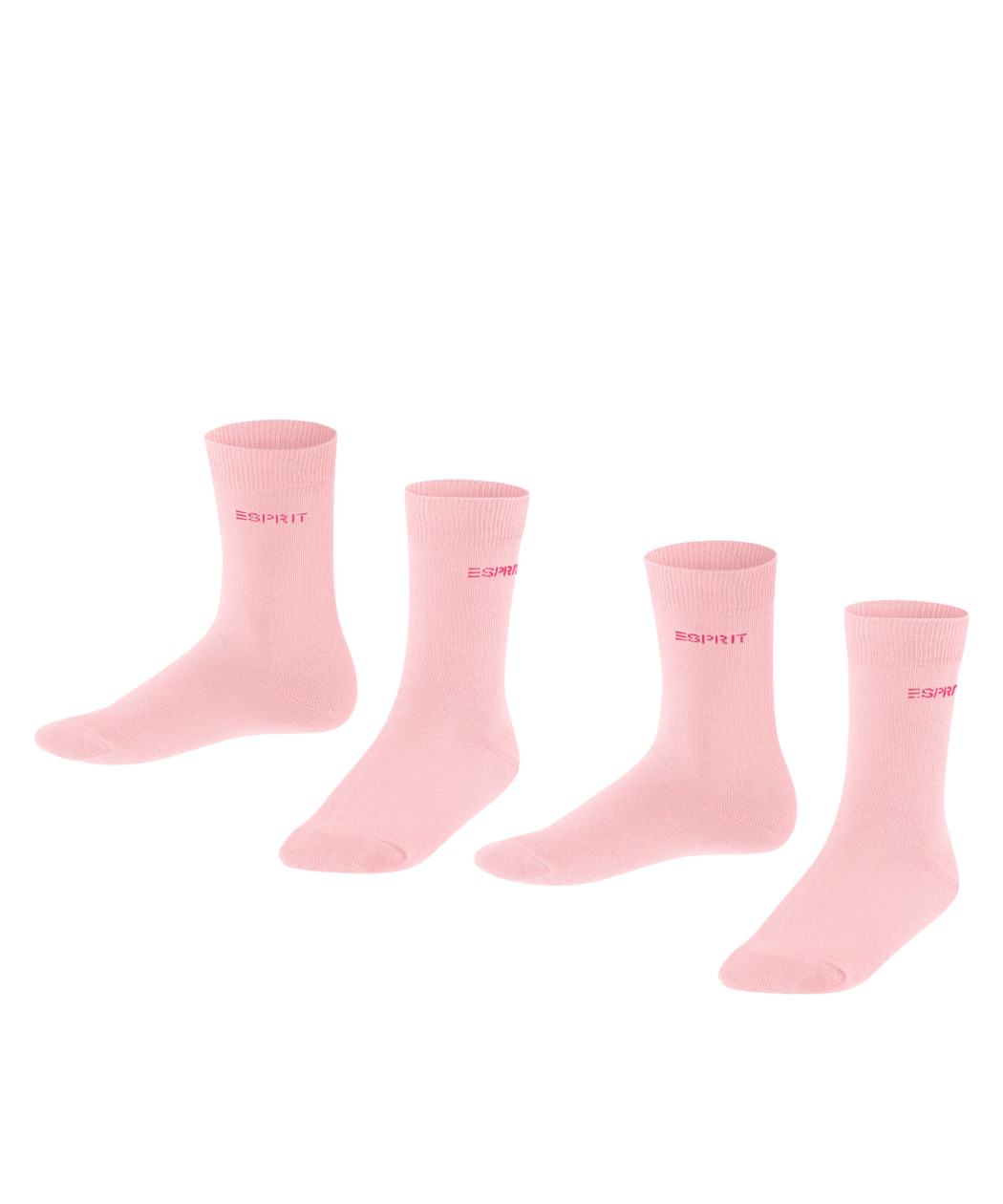 2x2er Pack Esprit Foot Logo Kinder Socken