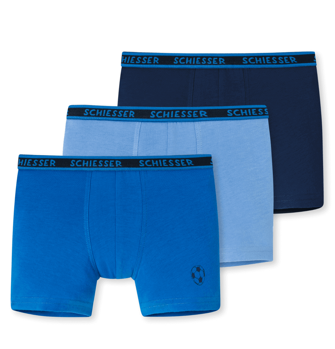 3er-Pack Schiesser Original Classics 95/5 Jungen Shorts