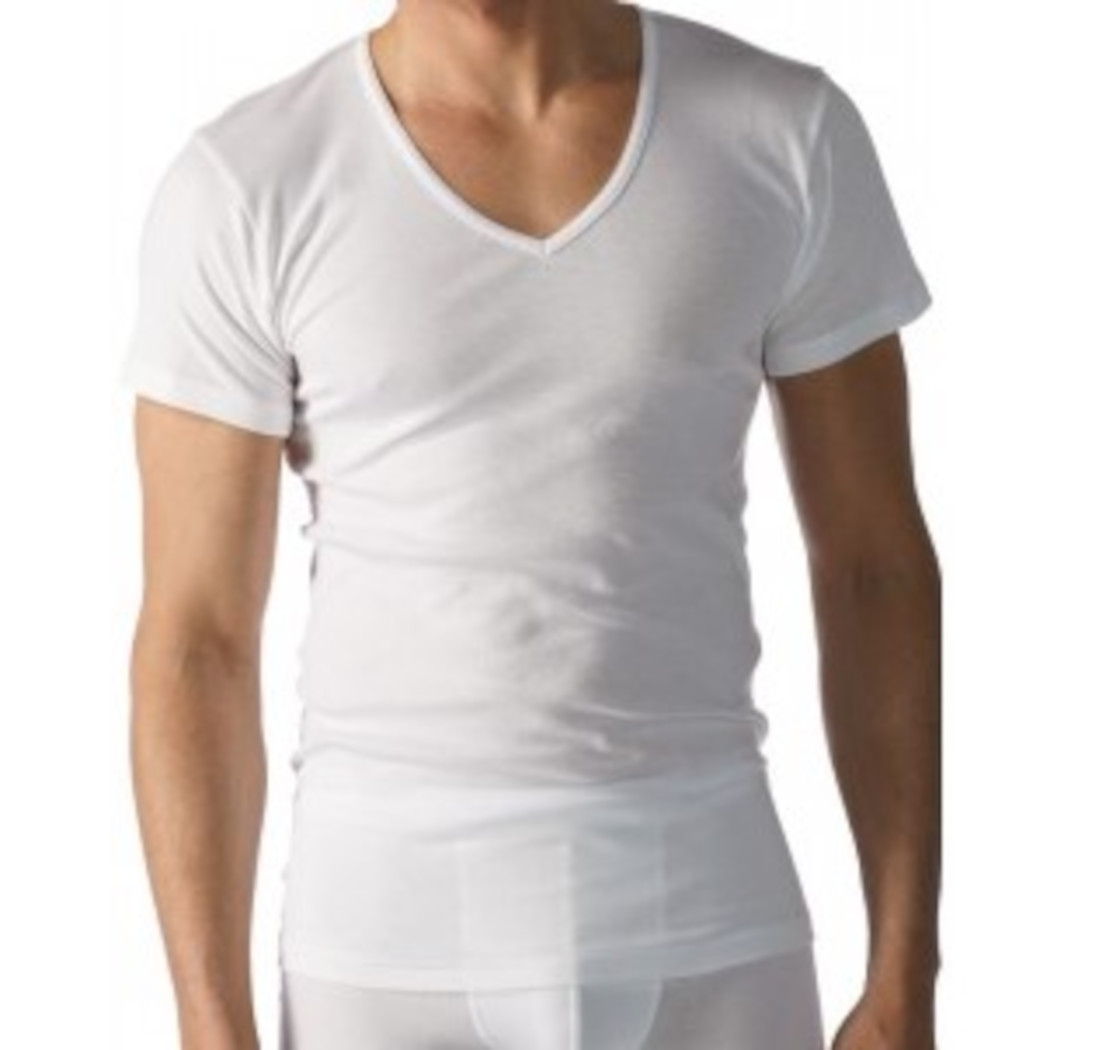Mey Serie Casual Cotton Herren V-Neck Shirt