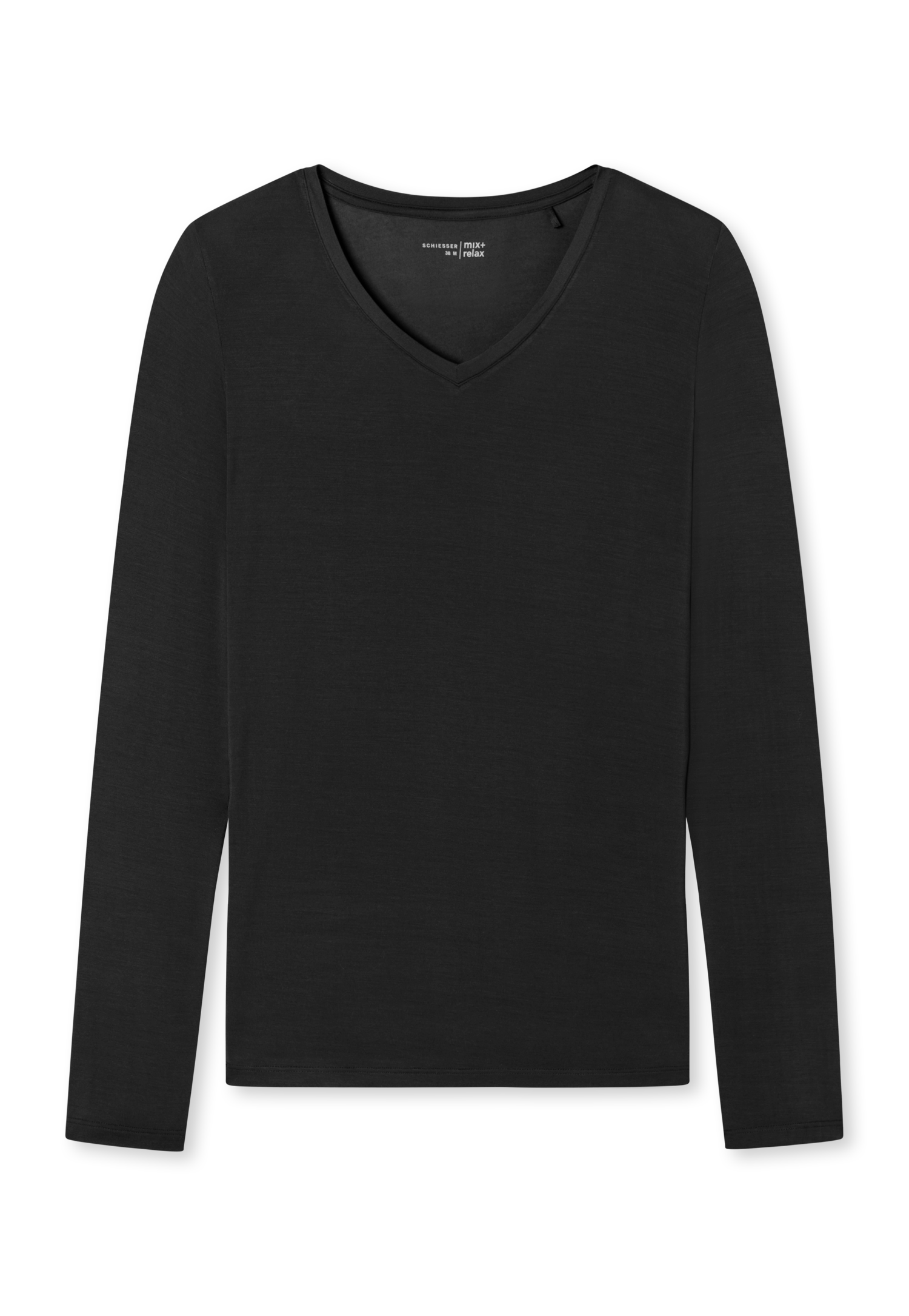 Schiesser Mix + Relax Damen Shirt langarm