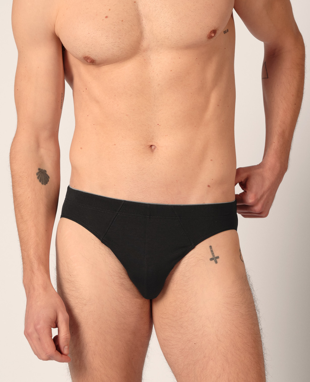 3er-Pack Huber Cotton Herren Brasil Slip
