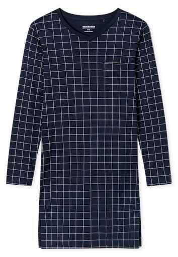 Schiesser Fine Interlock Herren Nachthemd langarm