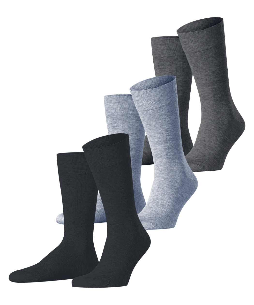 3er Pack Esprit Basic  Solid Mix Herren Socken