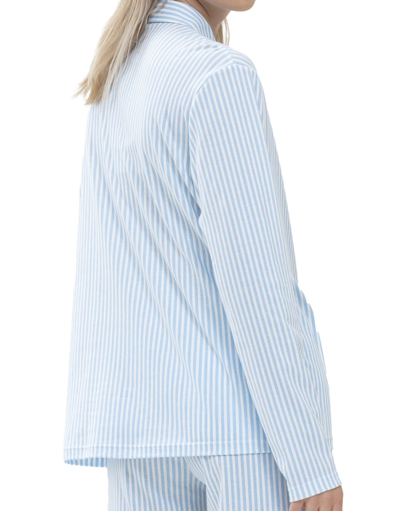 Mey Serie Elva Damen Pyjama Shirt Langarm