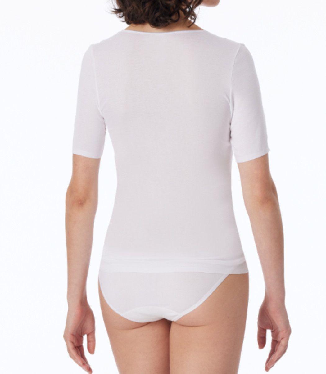 Schiesser Luxury Damen kurzarm Shirt