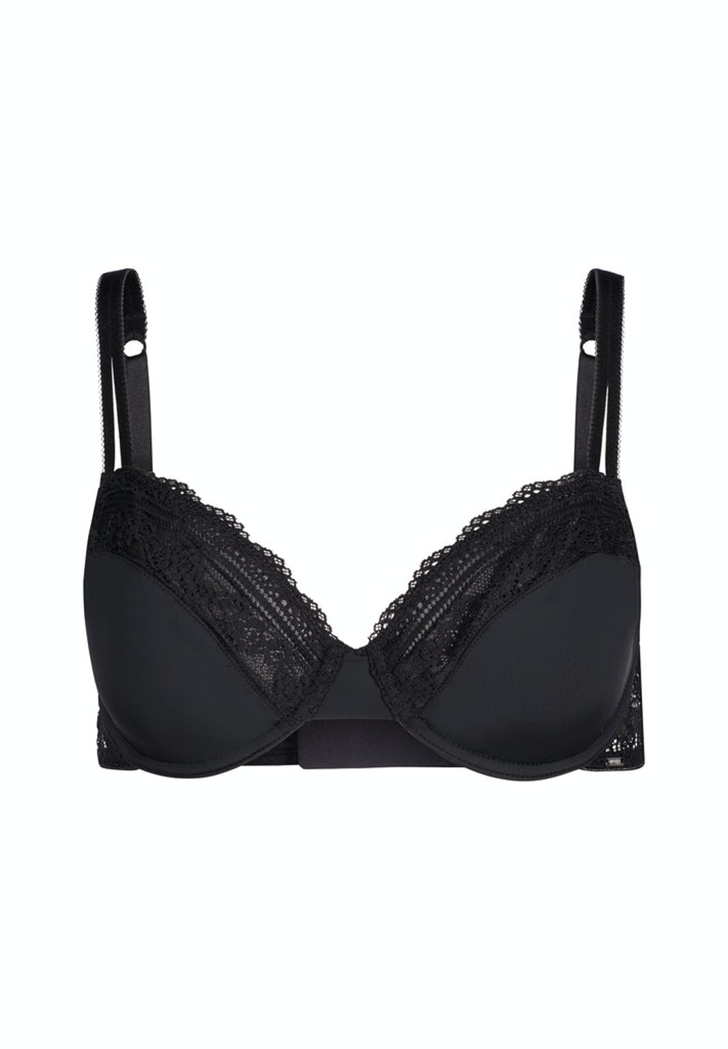 Huber Daywear hautnah Micro Lace Bügel BH schwarz