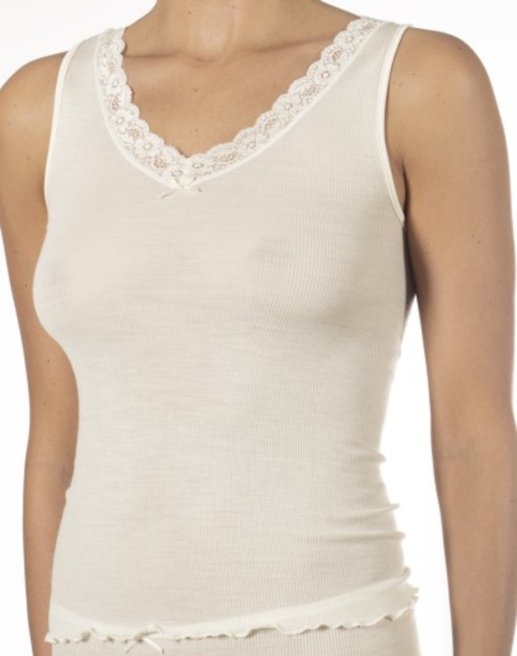 Nina von C. Serie Wool Silk Damen Achselhemd