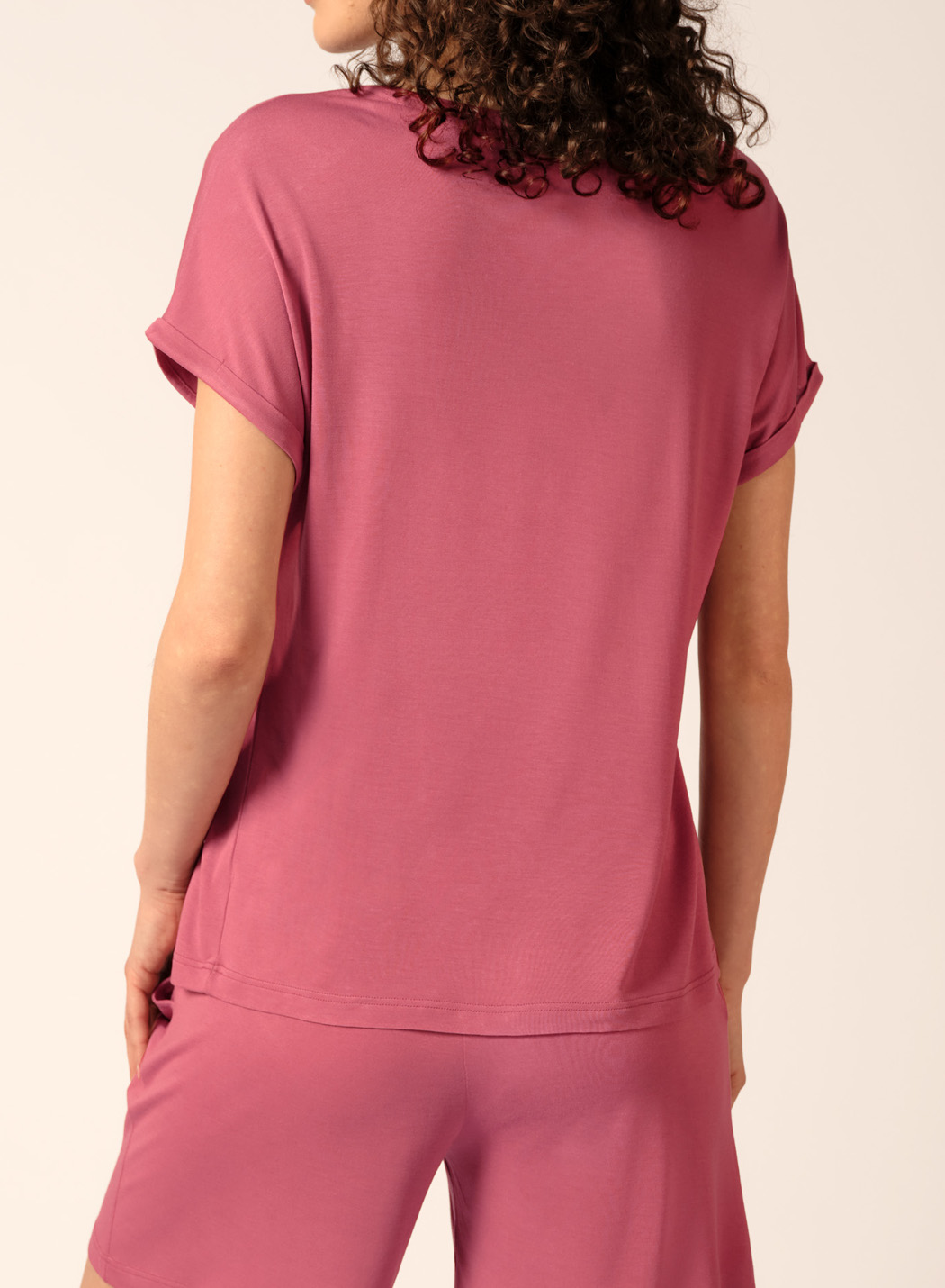 Huber Night Basic Selection Damen Shirt kurzarm