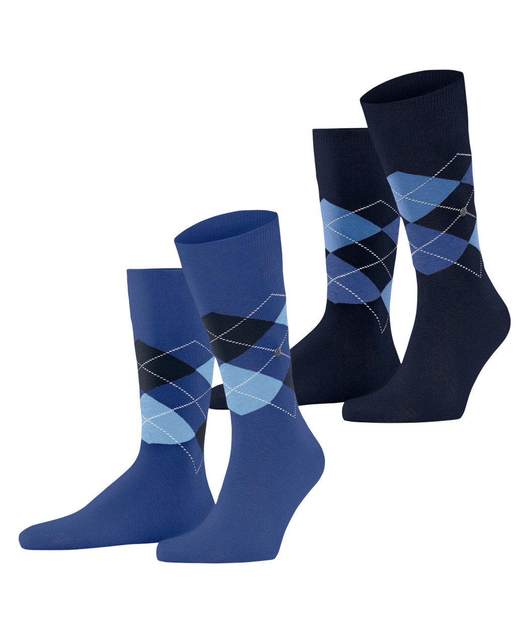 2er Pack Burlington Everyday Argyle Herren Socken
