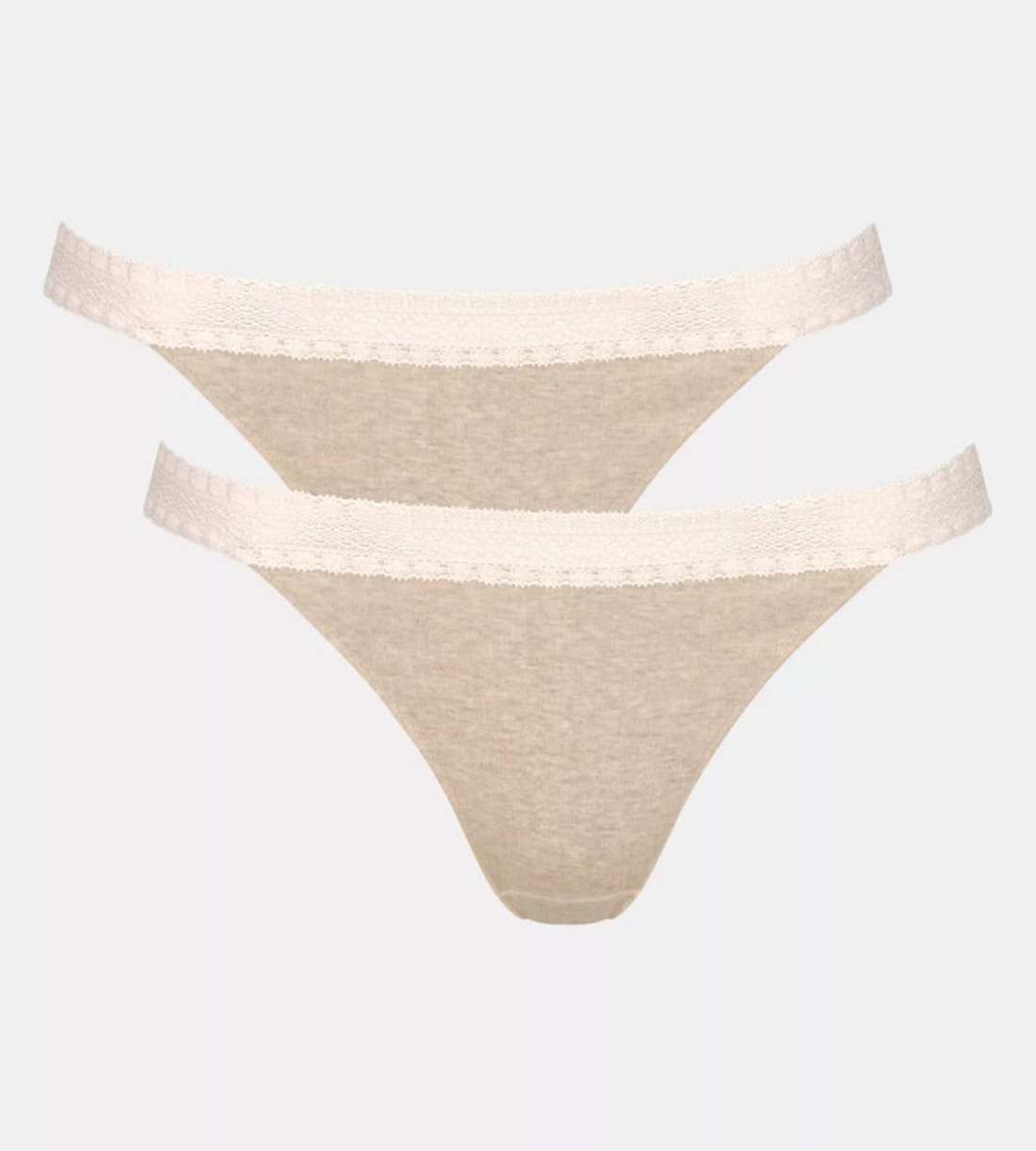 2er Pack Sloggi Go Ribbed Damen Tanga C2P