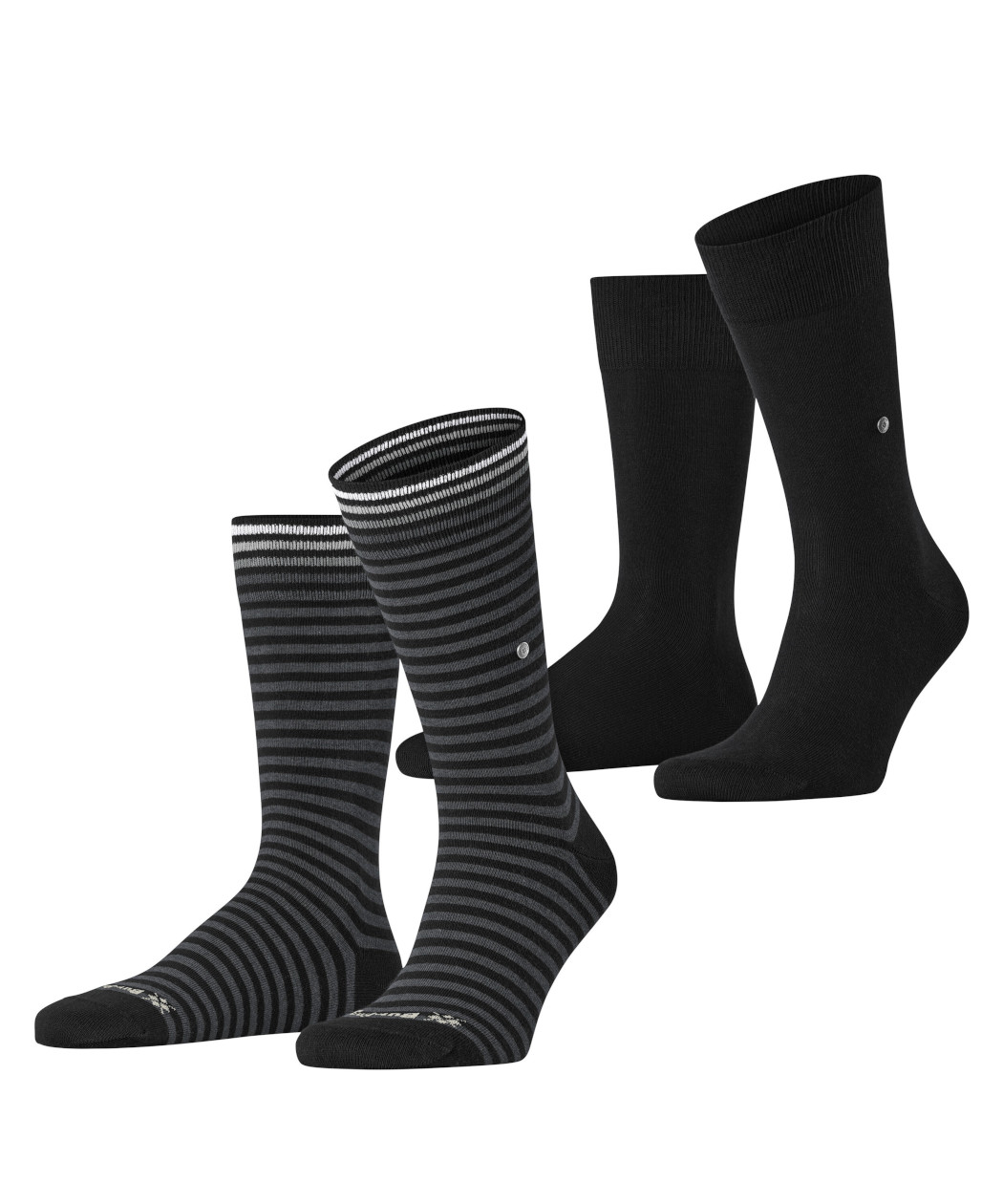 2er Pack Burlington Everyday Stripe Herren Socken