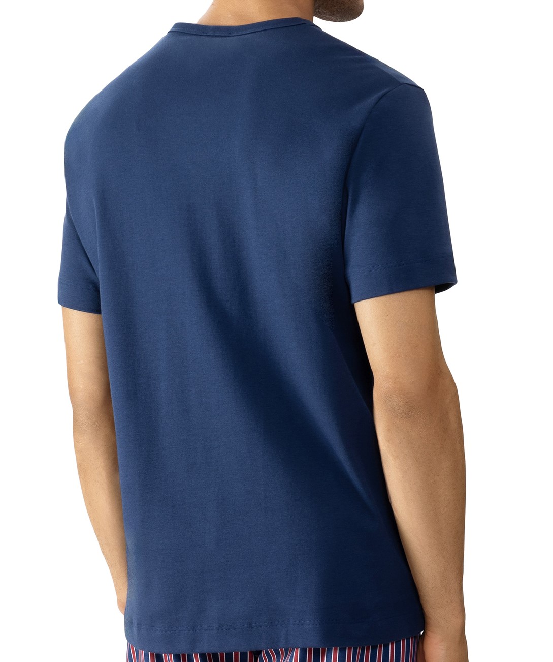 Mey Serie Solid Night Herren V-Neck Shirt