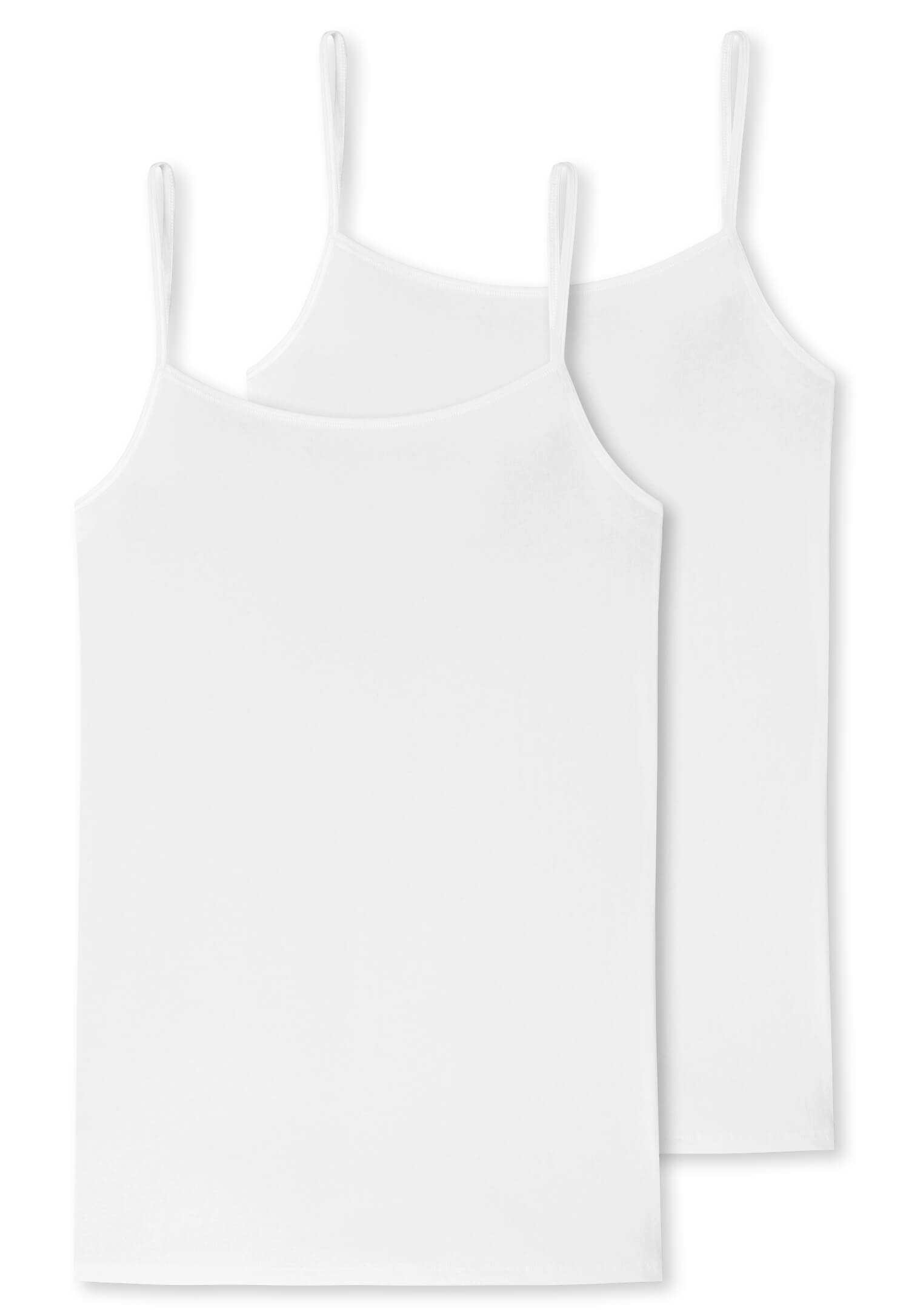 2er-Pack Schiesser 95/5 Damen Spaghetti-Top