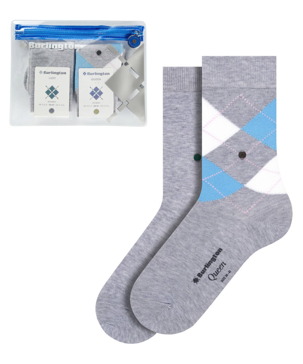 Burlington Travel Pouch Damen Socken Geschenkset