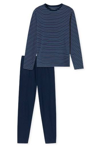 Schiesser Casual Essentials Herren Schlafanzg lang
